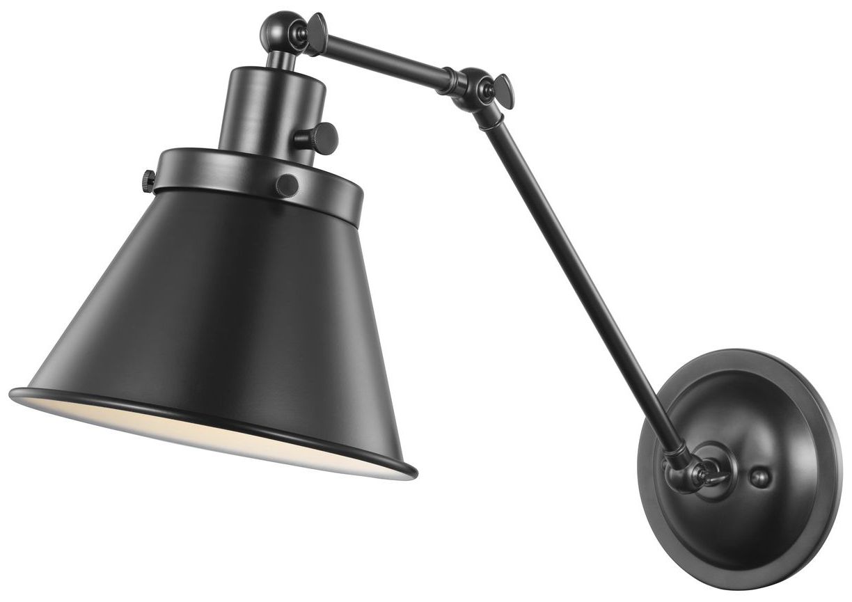 Image 7 Hinton Collection Swing Arm Wall Light more views