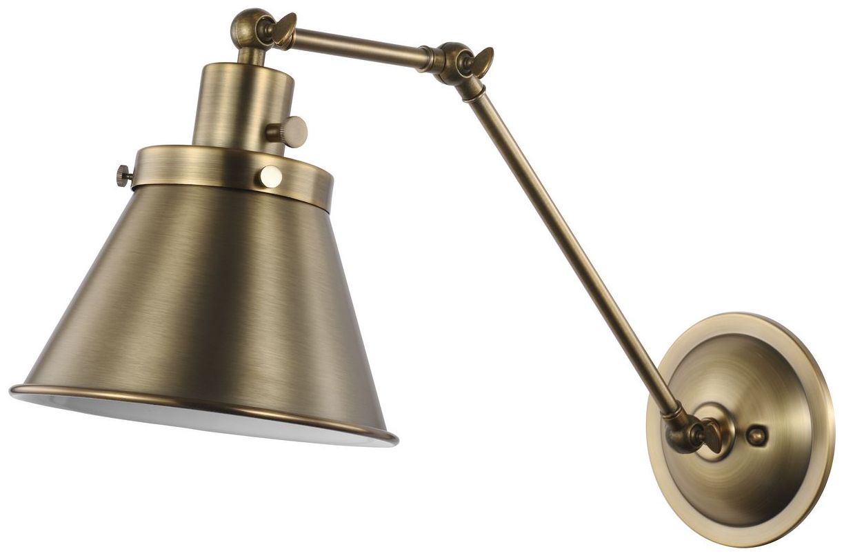 Image 6 Hinton Collection Swing Arm Wall Light more views