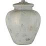 Hiram 27" Concrete Stone Hydrocal Rustic Urn Table Lamp