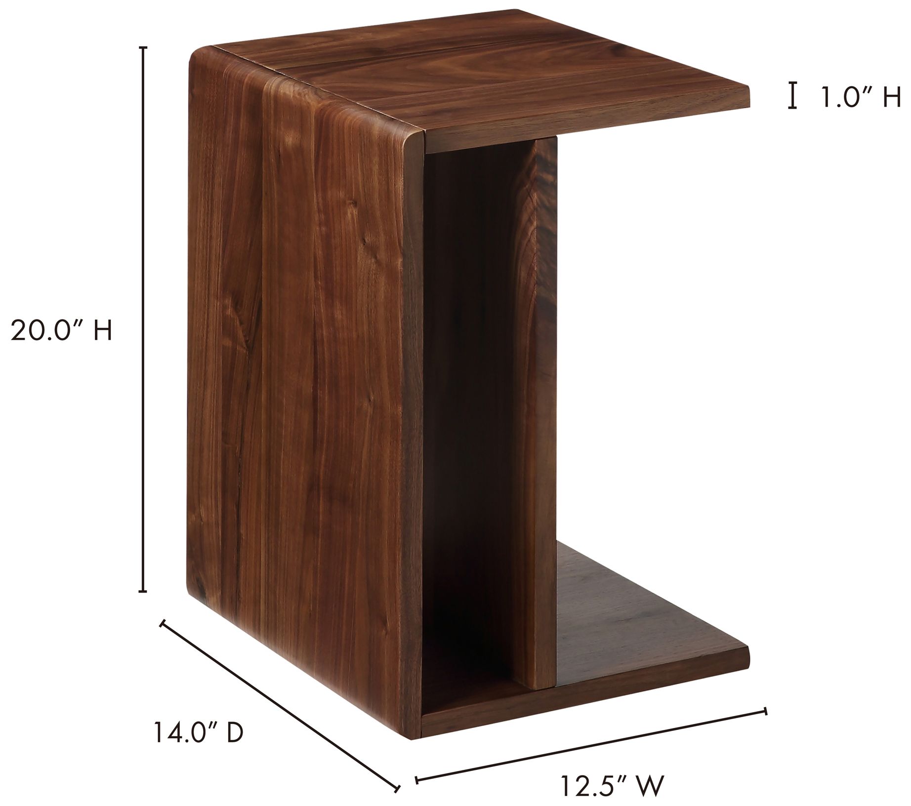 Image 4 Hiroki Accent Table Brown more views
