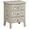 Hobby Hill White 3-Drawer Accent Chest