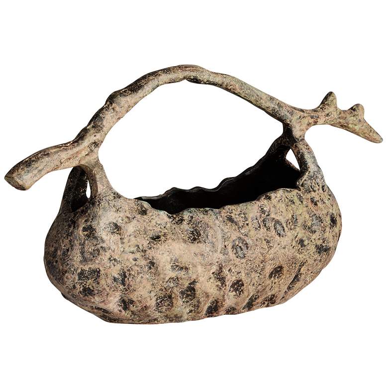 Image 1 Hobitt Basket - Antique Ochre - Small