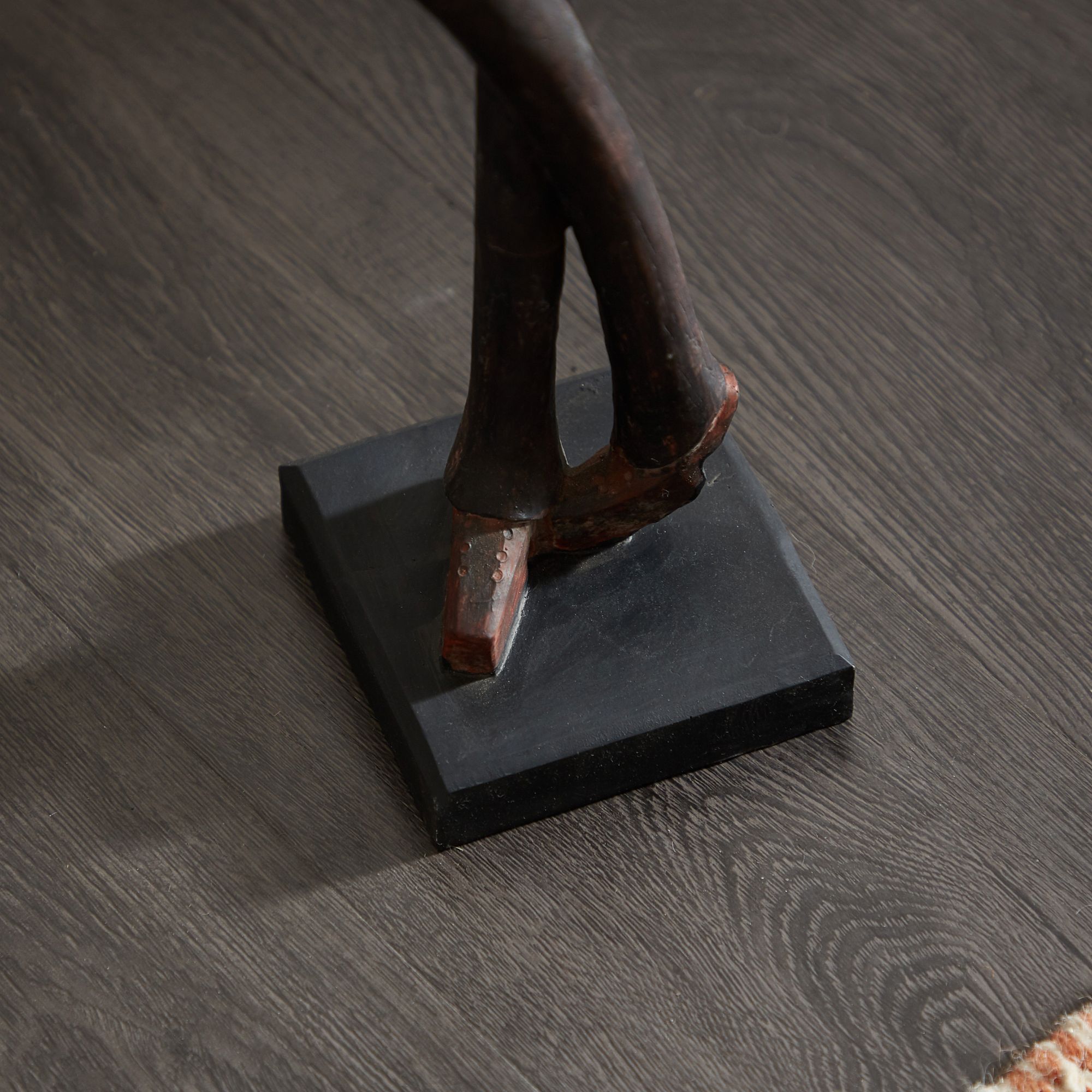 Thumbnail3 of Hoedown Brown 4-Piece Jazz Band Musicians Statues Set more views