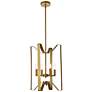 2_Hoffman 4 Lts Pendant In Brass