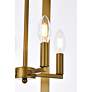 6_Hoffman 4 Lts Pendant In Brass more views
