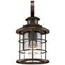 5_Hogan 14" High Bronze Motion Sensor Outdoor Wall Light Set of 2 more views