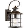 7_Hogan 14" High Bronze Motion Sensor Outdoor Wall Light Set of 2 more views