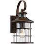 Thumbnail2 of Hogan 14" High Bronze Motion Sensor Outdoor Wall Light