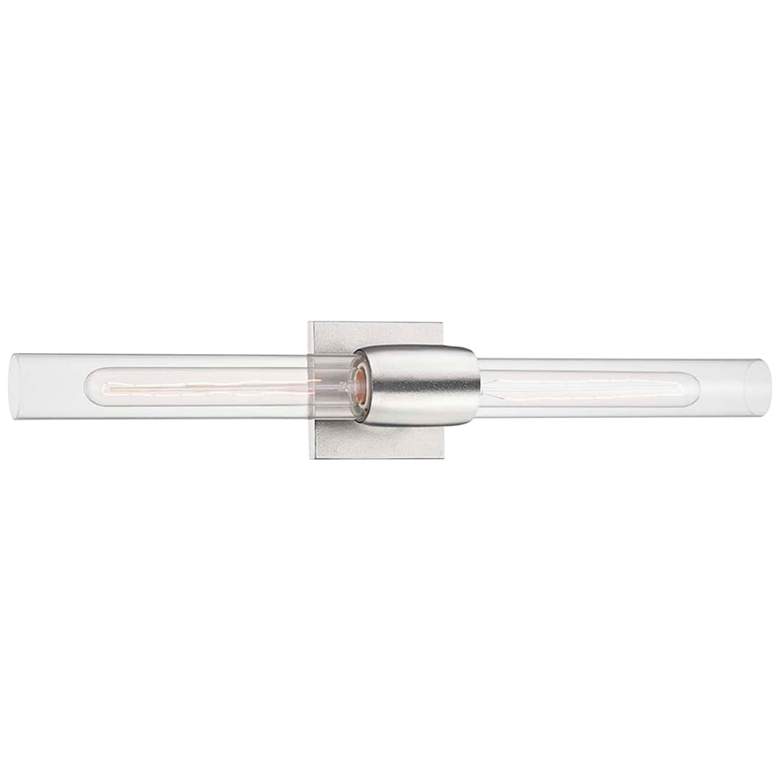 Image 1 Hogan 24 1/2" Wide Burnished Nickel 2-Light Bath Light