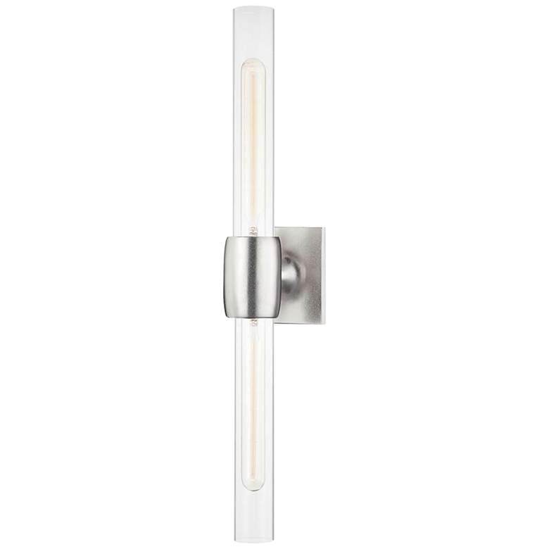 Image 3 Hogan 24 1/2" Wide Burnished Nickel 2-Light Bath Light more views