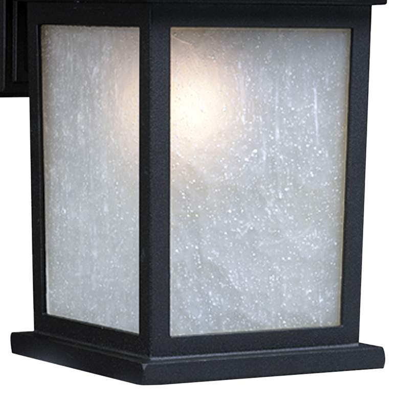 Image 2 Holbrook 10 1/2" High Black Outdoor Wall Light more views