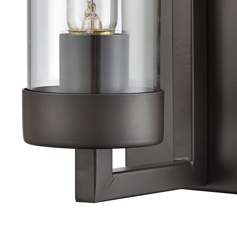 Image 4 Holbrook 10" High Oil-Rubbed Bronze Wall Sconce more views