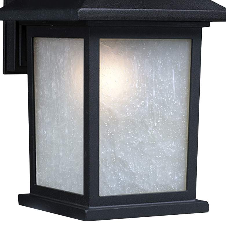 Image 2 Holbrook 14 inch High Black Outdoor Wall Light more views