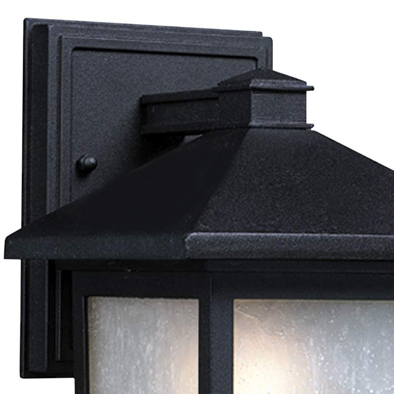 Image 3 Holbrook 14 inch High Black Outdoor Wall Light more views
