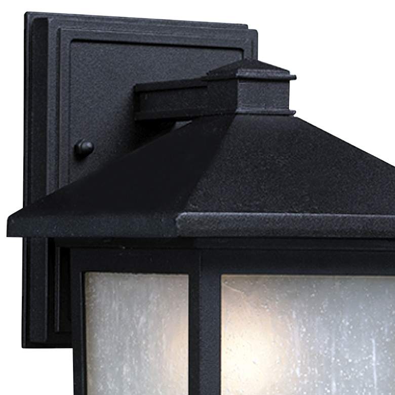 Image 3 Holbrook 15 3/4" High Black Outdoor Wall Light more views