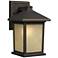 Holbrook 15 3/4" High Oil-Rubbed Bronze Outdoor Wall Light