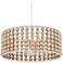 Holcroft 32 1/4"W Sugar White and Sandstone Pendant Light