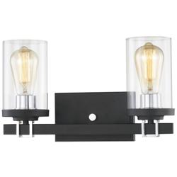 Holdfast 15&quot; Wide 2-Light Vanity Light - Charcoal