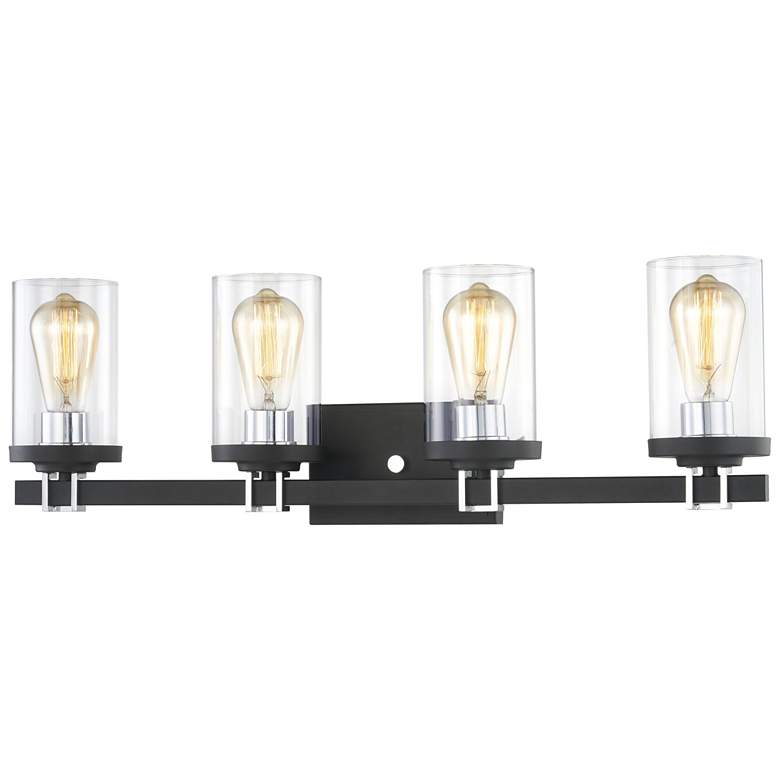 Image 1 Holdfast 28" Wide 4-Light Vanity Light - Charcoal
