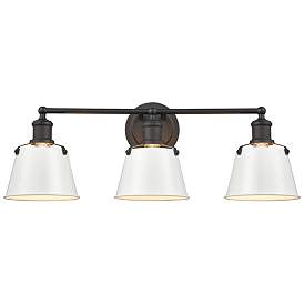 Image1 of Holgate 24" Wide 3-Light Vanity Light - Charcoal