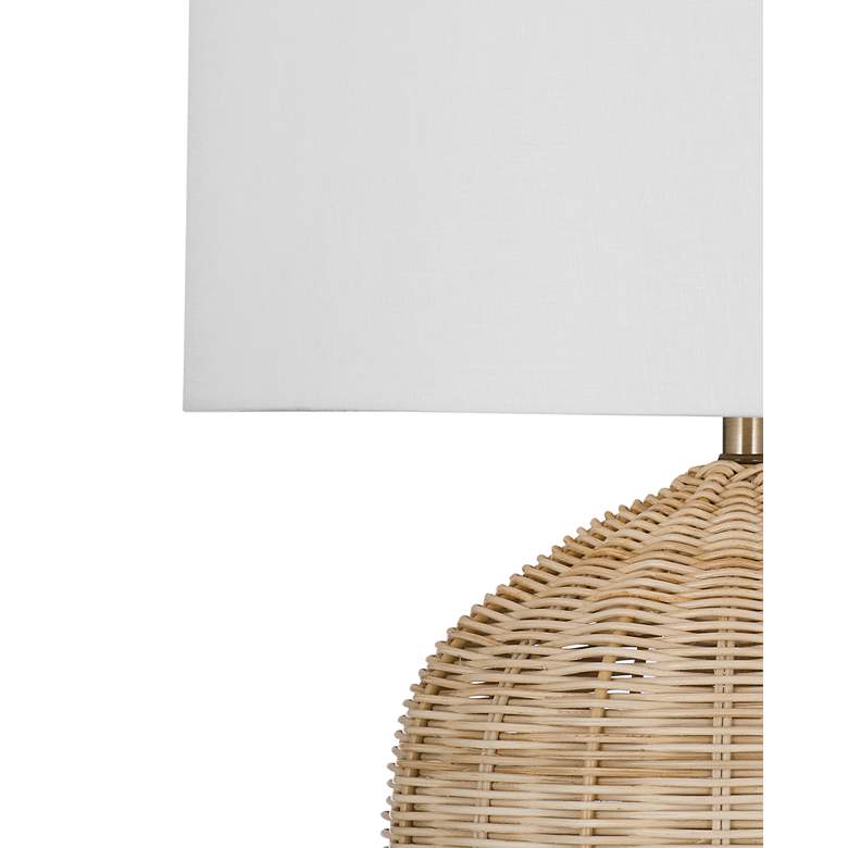 Image 2 Holland 27" Coastal Styled Natural Table Lamp more views
