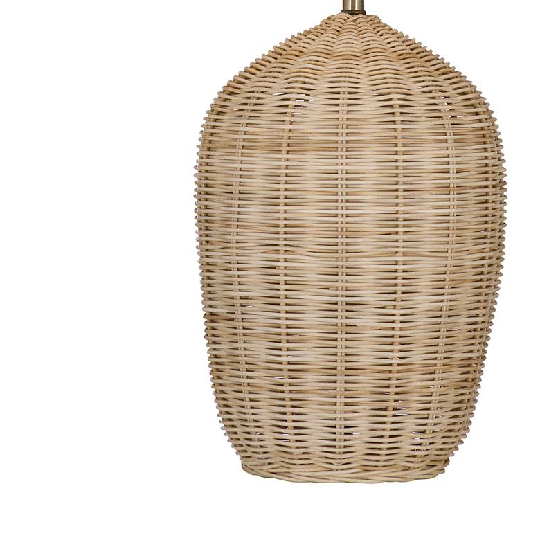Image 3 Holland 27" Coastal Styled Natural Table Lamp more views