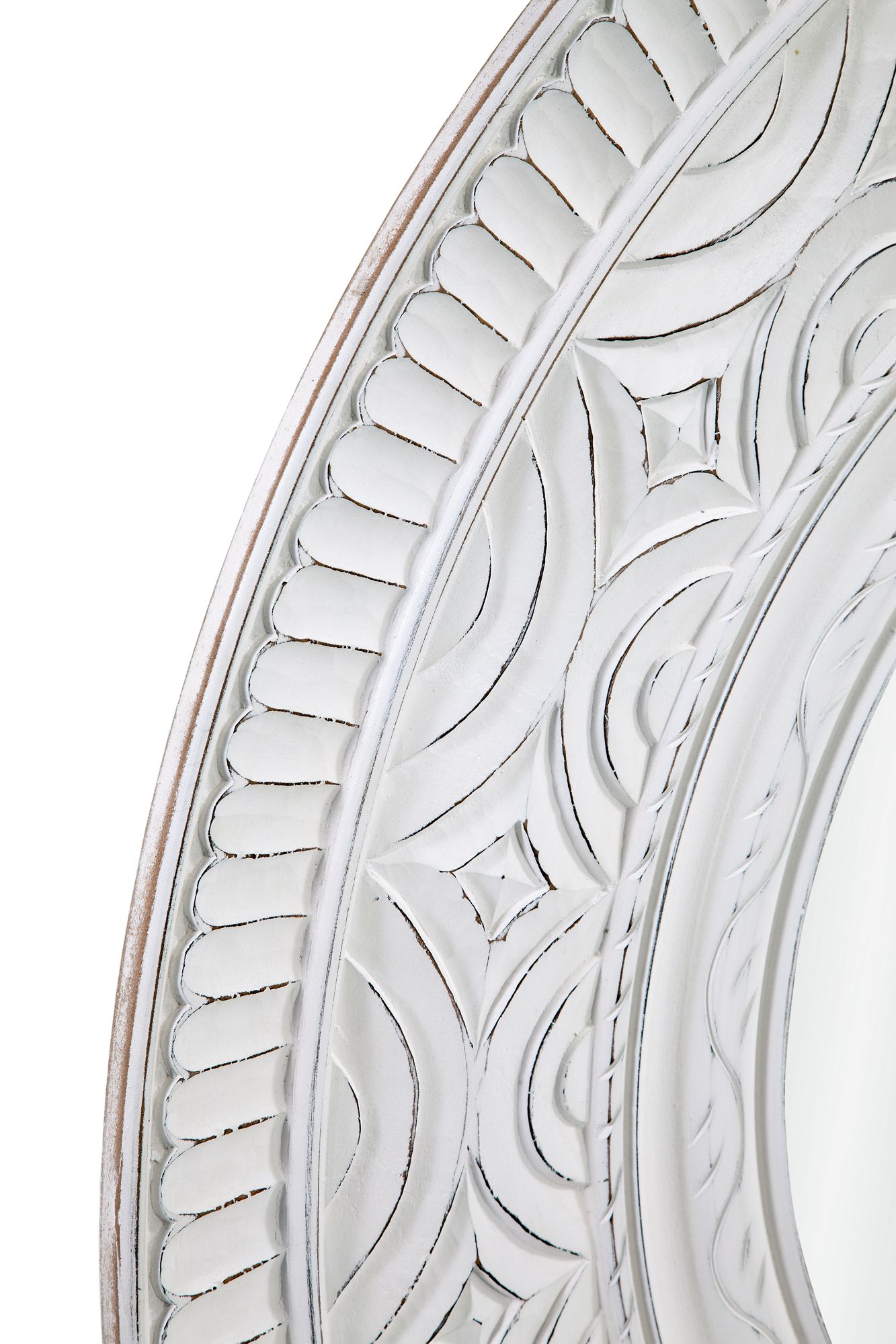 Image 2 Holland 48"H French Country Styled Wall Mirror more views