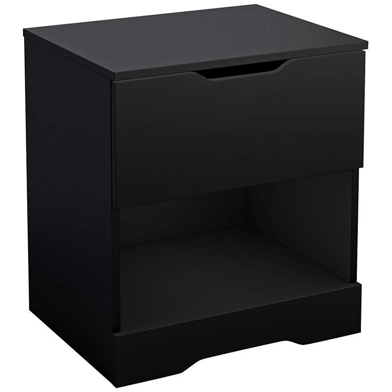 Image 1 Holland Collection Pure Black Night Stand