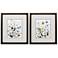 Holland Spring Mix 14"W x 16"H Framed Art Set of 2