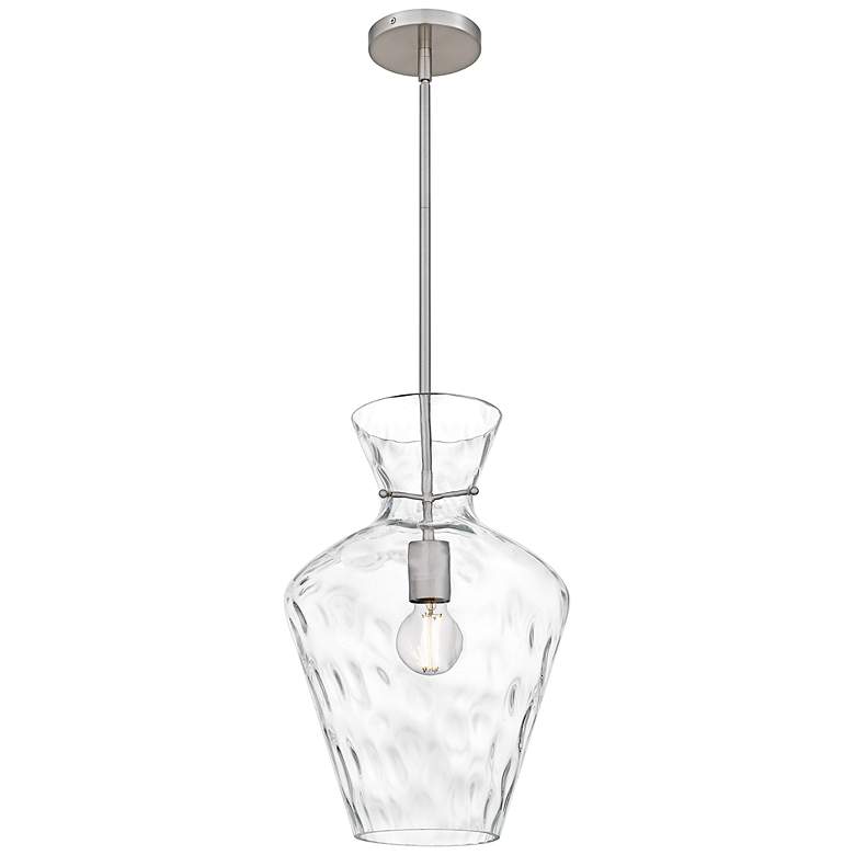 Image 1 Hollis 1-Light Brushed Nickel Pendant