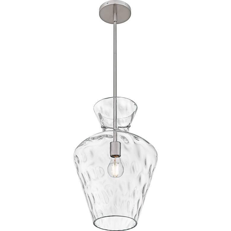 Image 4 Hollis 1-Light Brushed Nickel Pendant more views