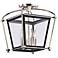Hollis 14 3/4" High Polished Nickel Ceiling Light