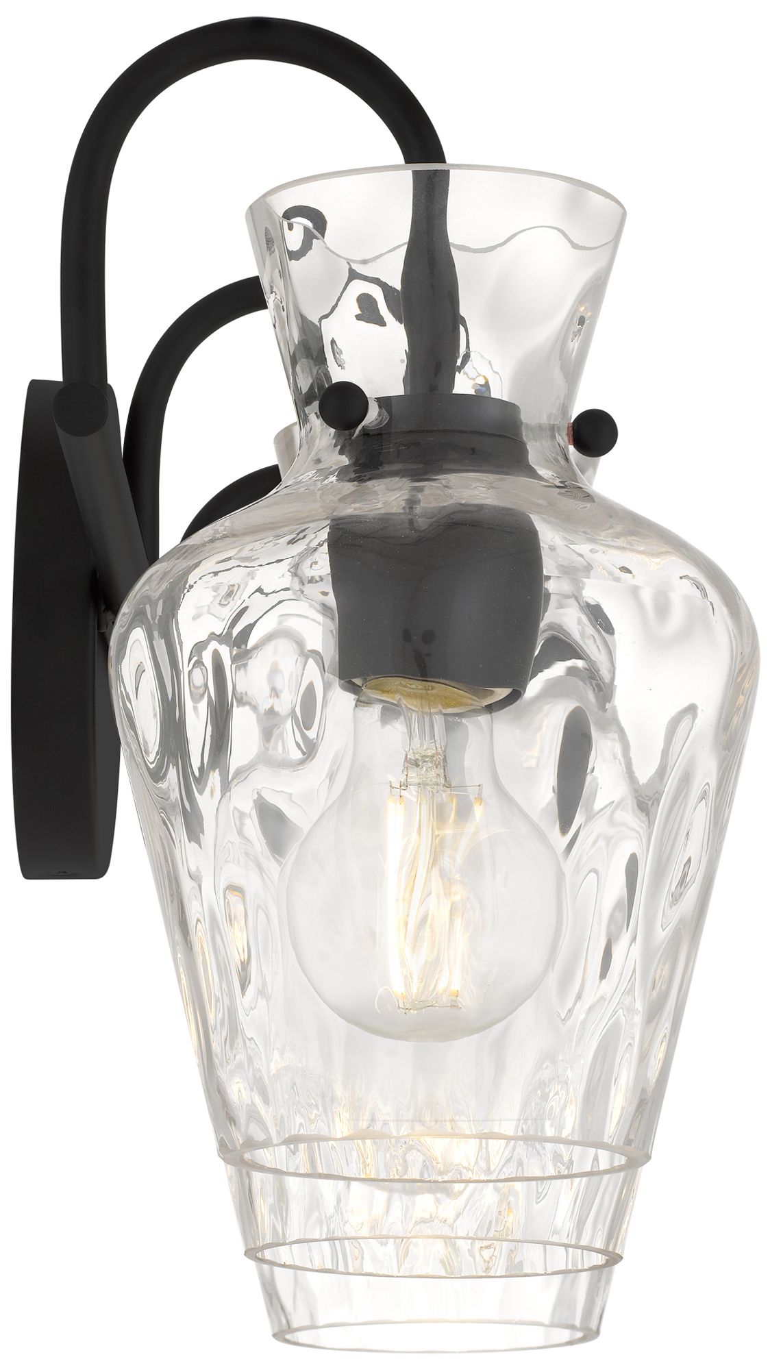 Image 5 Hollis 3-Light Matte Black Vanity Light more views