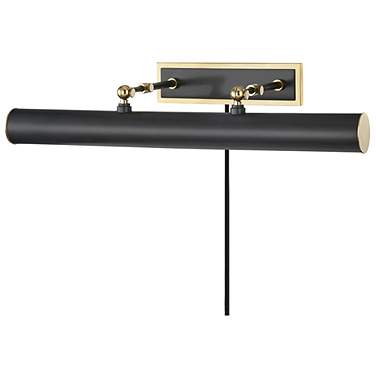 Holly 24 1/4"W Old Bronze and Brass Plug-In Picture Light