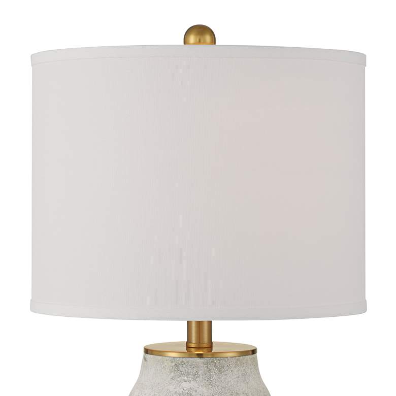 Image 3 Holly 24 3/4" Gold and Gray-Green Ceramic Modern Lamps Set of 2 more views
