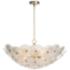 Holly 31 1/4" Wide Natural Brass 9-Light Chandelier
