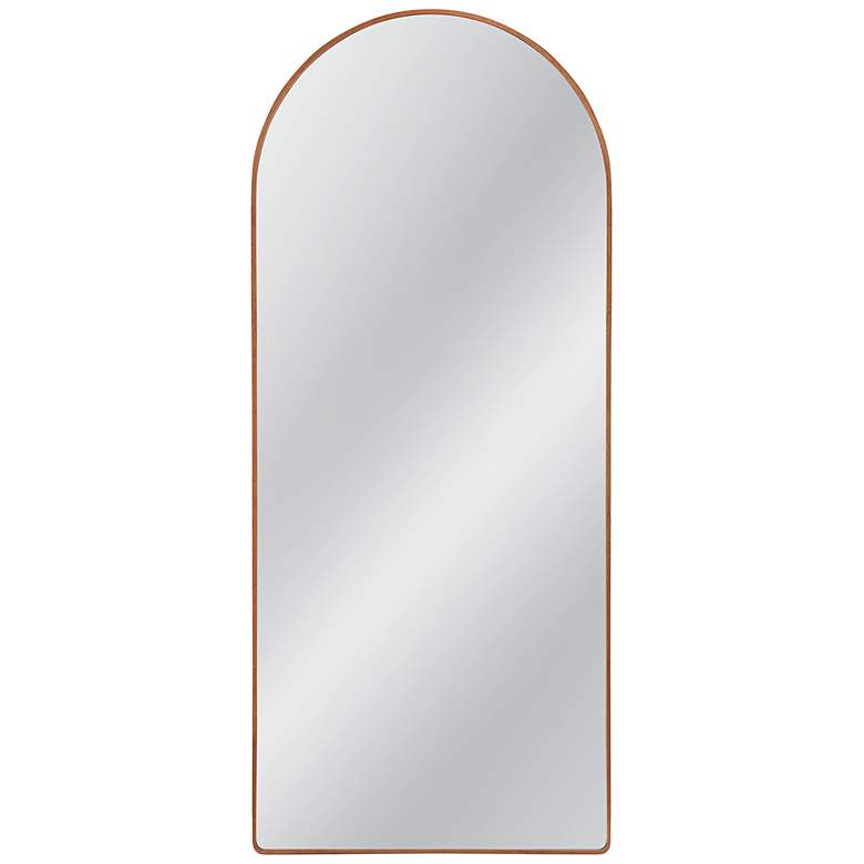 Image 1 Holly 70" Brown Floor Mirror
