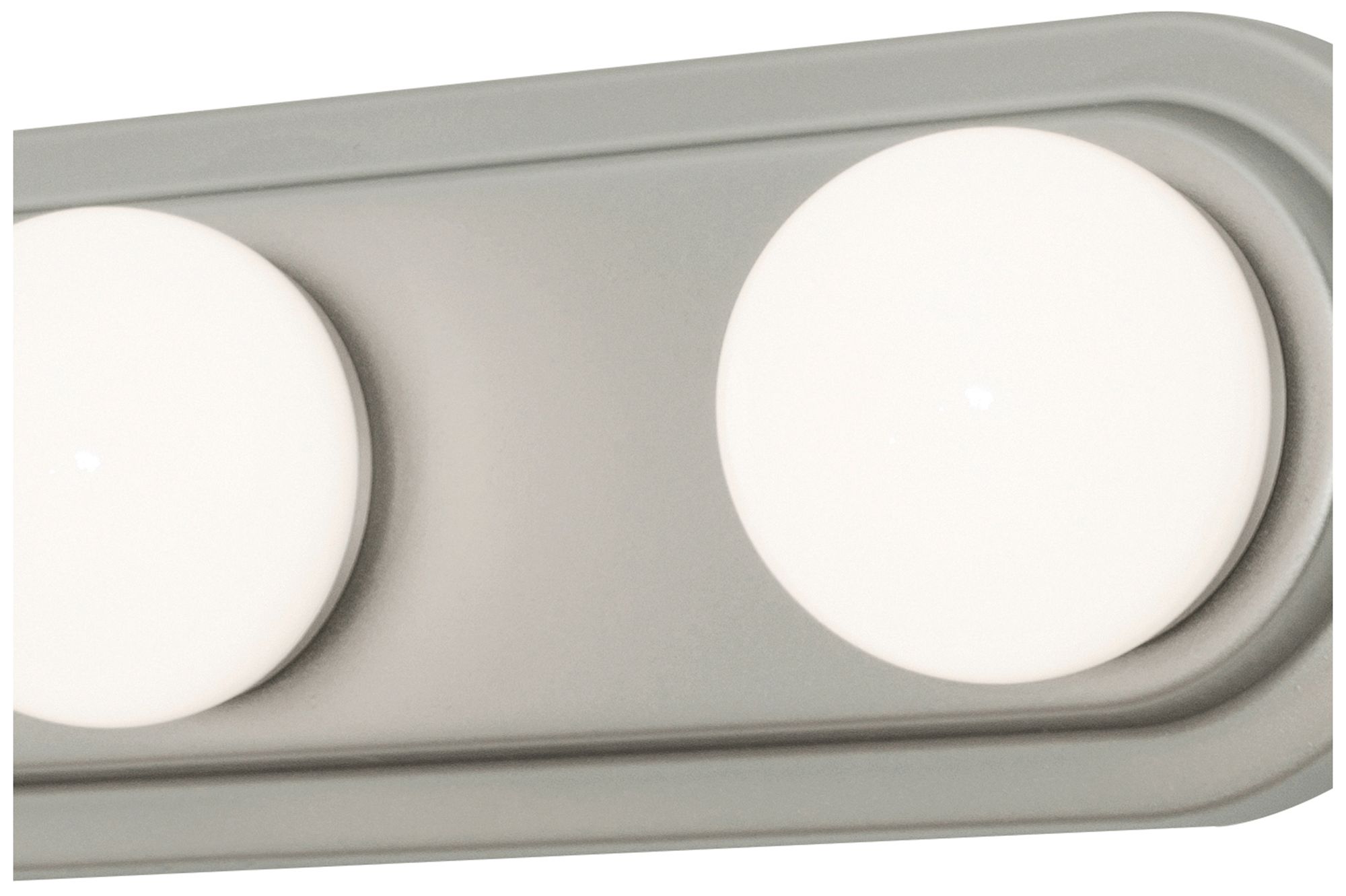 Image 2 Hollywood 24" Wide 3-Light Satin Nickel LED Vanity Light more views