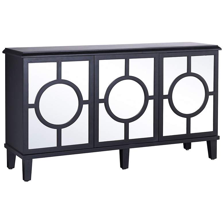 Image 2 Hollywood Black Three Doors Sideboard