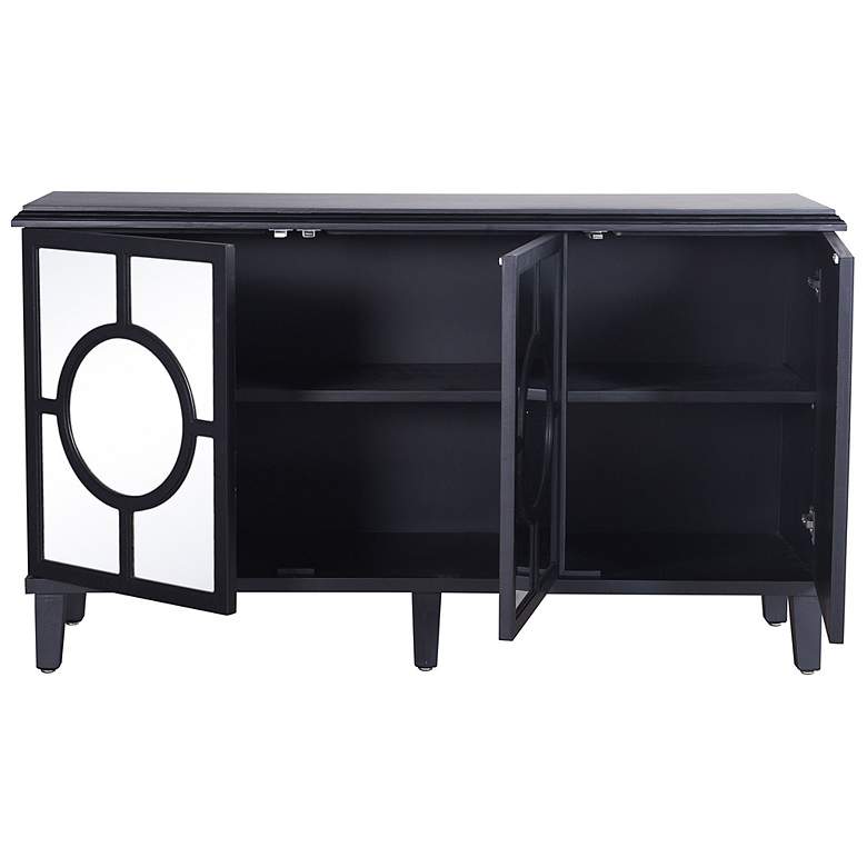 Image 6 Hollywood Black Three Doors Sideboard more views