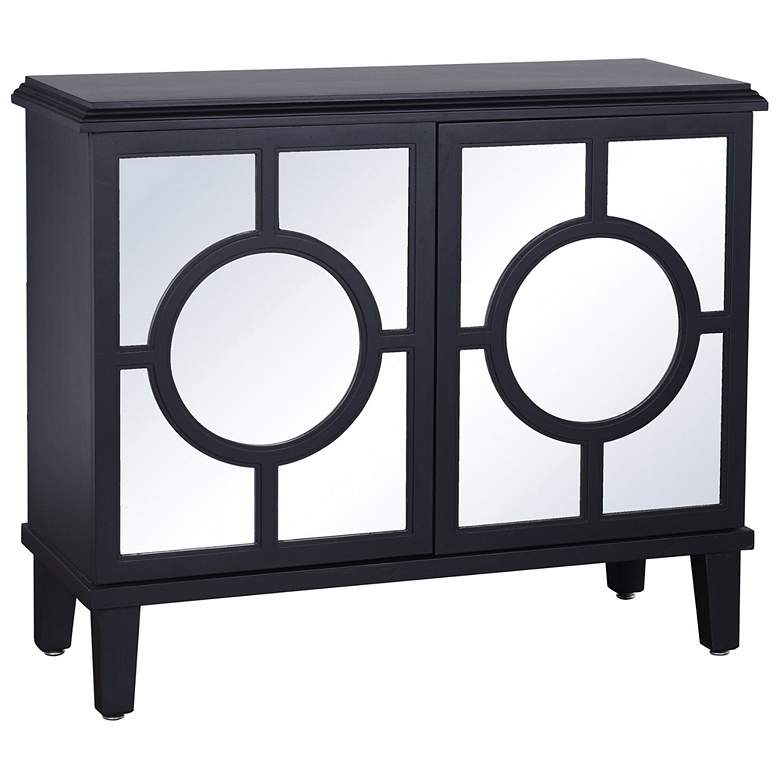 Image 1 Hollywood Black Two Door Cabinet