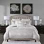 Hollywood Glam White 8-Piece Queen Comforter Set