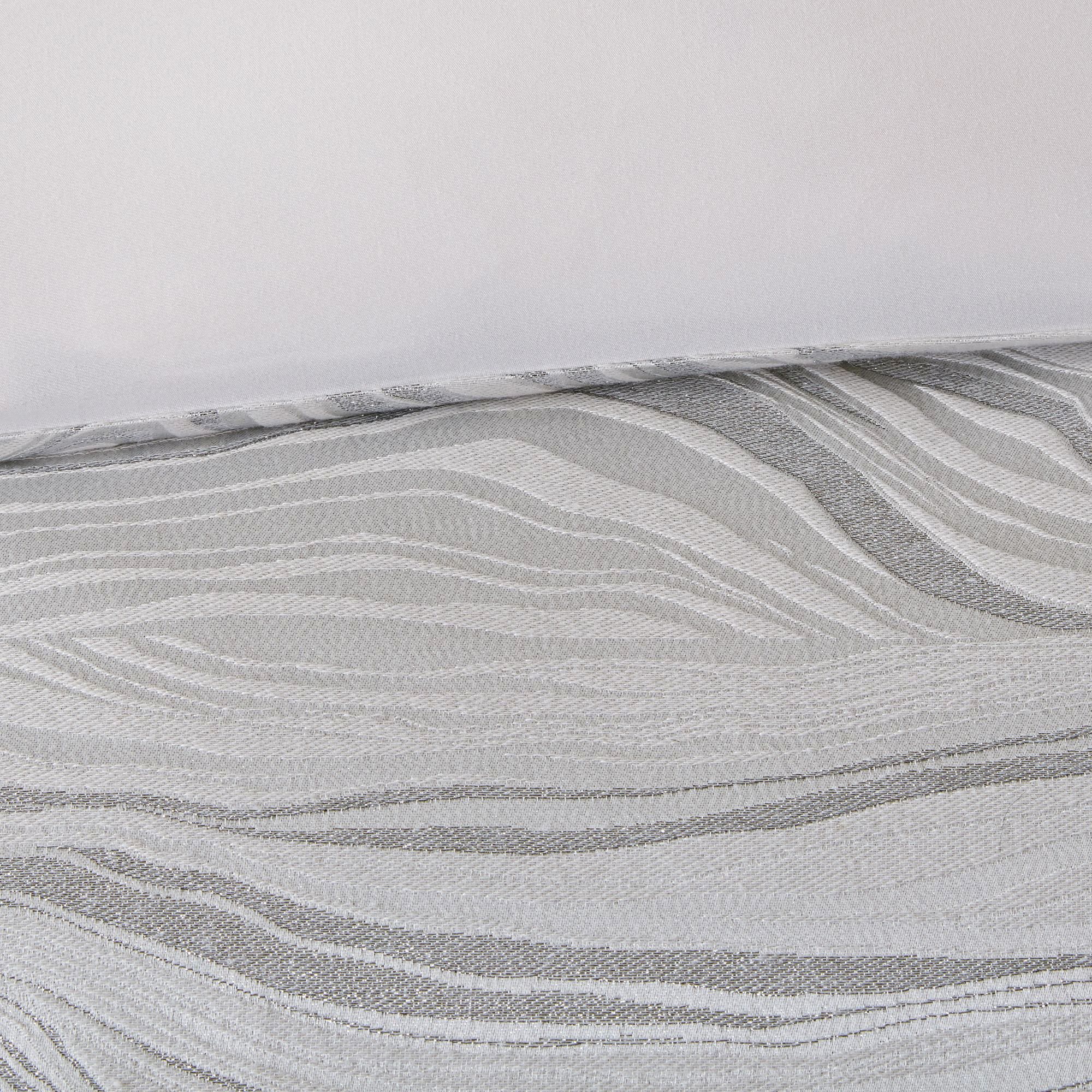 Hollywood Glam White 8-Piece Queen Comforter Set