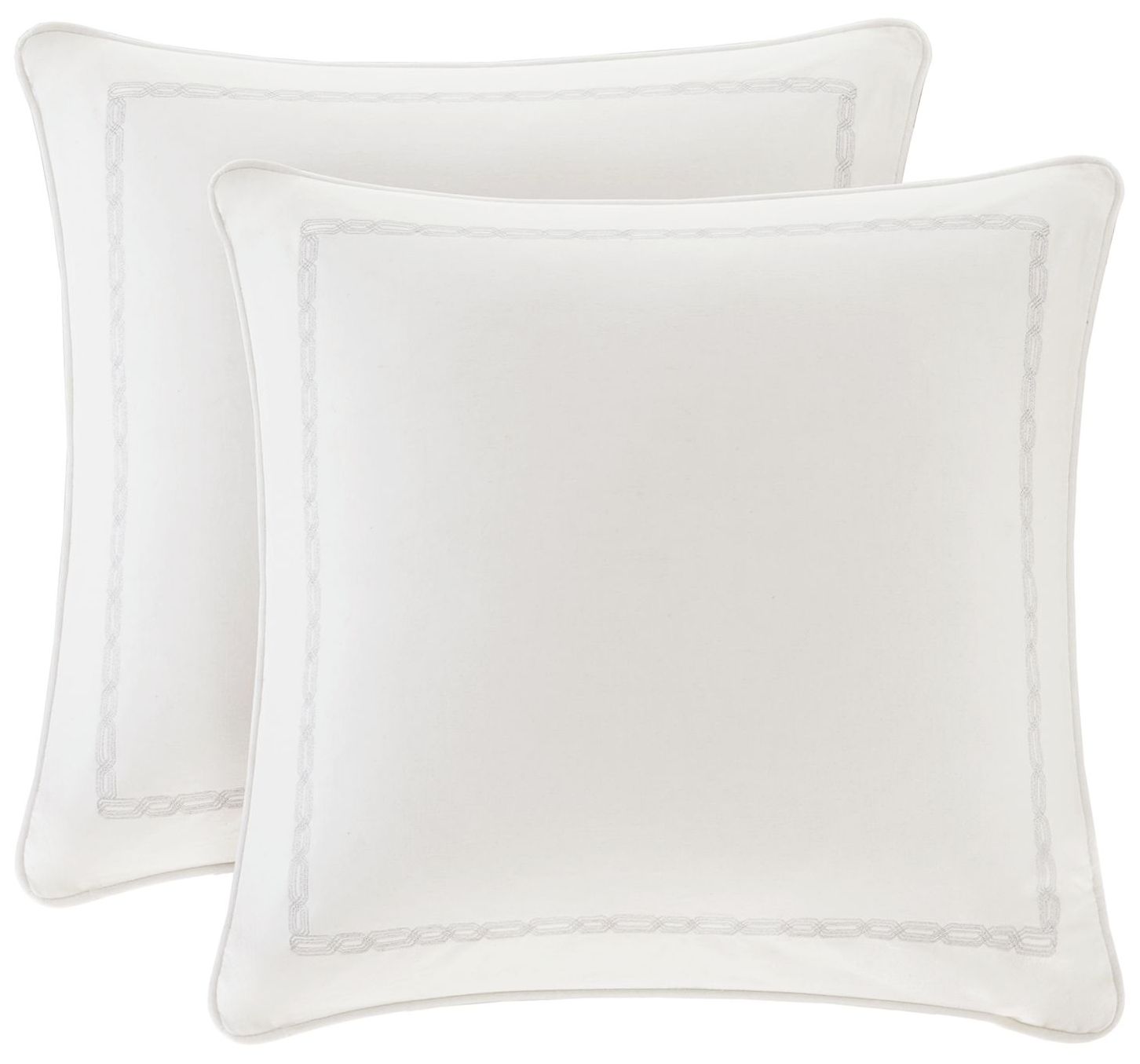 Hollywood Glam White 8-Piece Queen Comforter Set