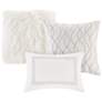 Thumbnail3 of Hollywood Glam White 9-Piece King Comforter Set more views