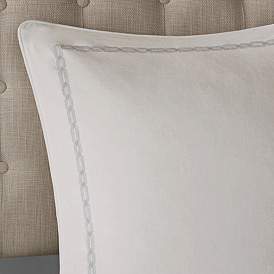 Image5 of Hollywood Glam White 9-Piece King Comforter Set more views