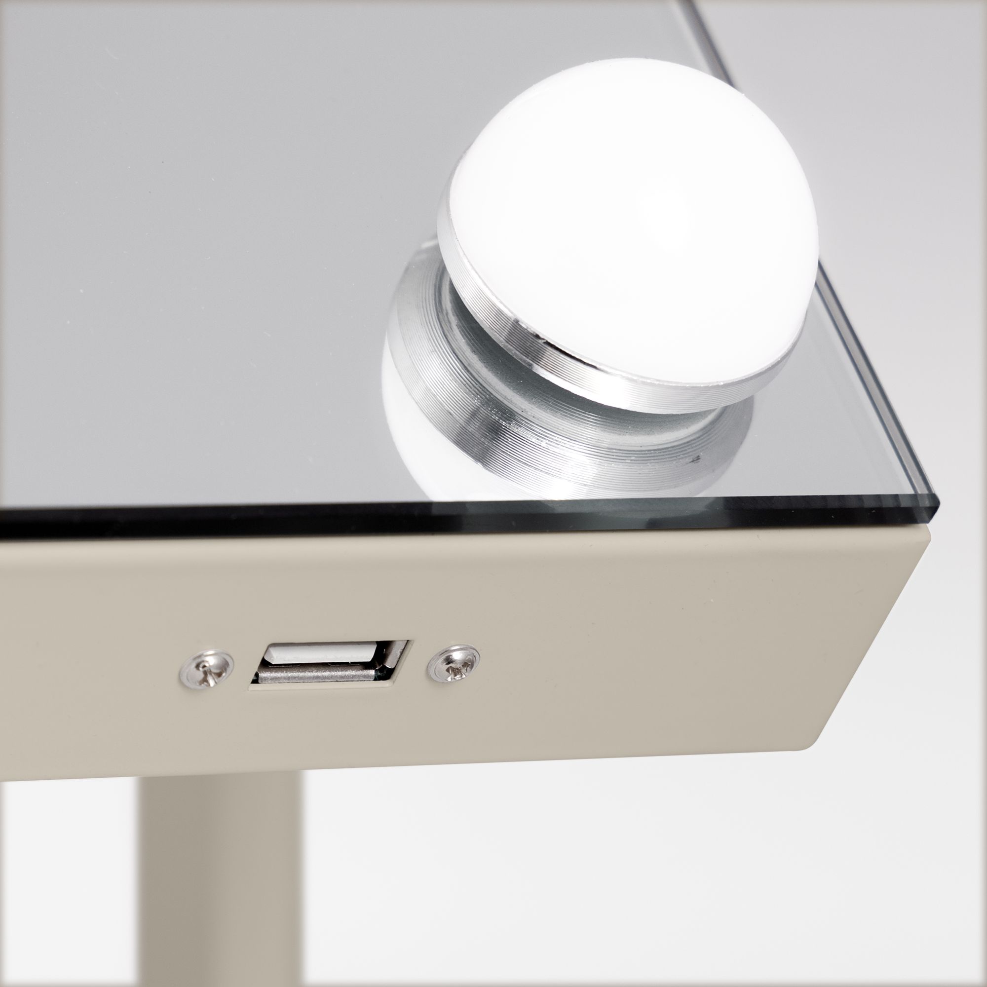 Image 7 Hollywood Matte Neutral 15-Light LED Horizontal Makeup Mirror more views