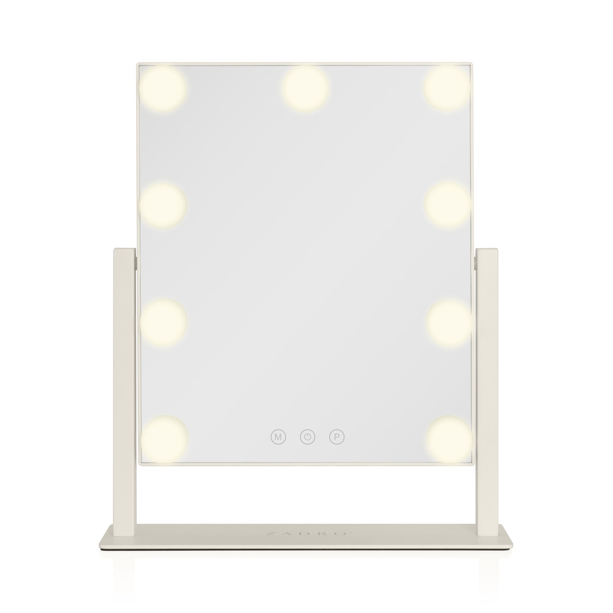 Image 7 Hollywood Matte Neutral 9-Light LED Vertical Makeup Mirror more views