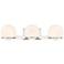 Hollywood Nights 23 3/4" Wide Chrome 3-Light LED Bath Light