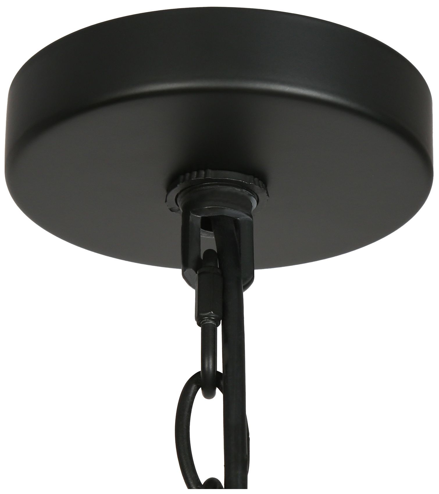 Holophankton 1-Light Rattan Pendant Light